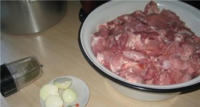 Как приготовить тушенку из свинины, говядины, курицы, бобра