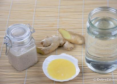 Bread kvass with ginger recipe
