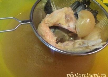Ingredientes de la receta de sopa de pescado.  Sopa casera.  Vídeo: preparar sopa de pescado de Pomerania.