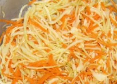Vitaminli kələm salatları - klassik və orijinal reseptlər